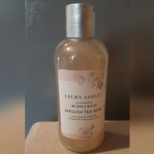 Laura Ashley Luxurious Bubble Bath English Rose Tea 11 fl.oz. Sealed